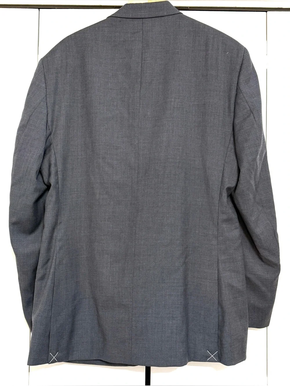 Jos. A. Bank 1905 Custom Express Gray Wool Sport Coat Blazer 46XL Long